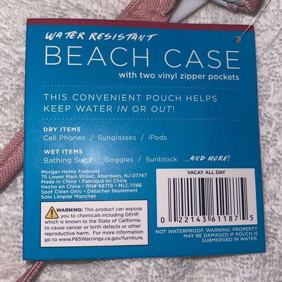 New Water Resistance Beach Case w/touchscreen pockets! Hold wet suit and phone - Picture 7 of 13